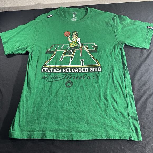 UNK NBA 2010 Boston Celtics Reloaded 2010 Mens T Shirt XL Beat LA The Finals - Picture 1 of 7
